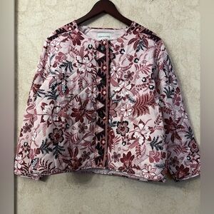 Sabrina Lauren Patchwork Quilted  Tapestry Jacket